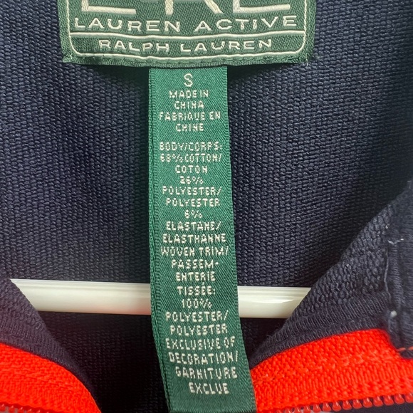 Lauren Ralph Lauren Striped Navy and White Vest women’s size small - Picture 4 of 5